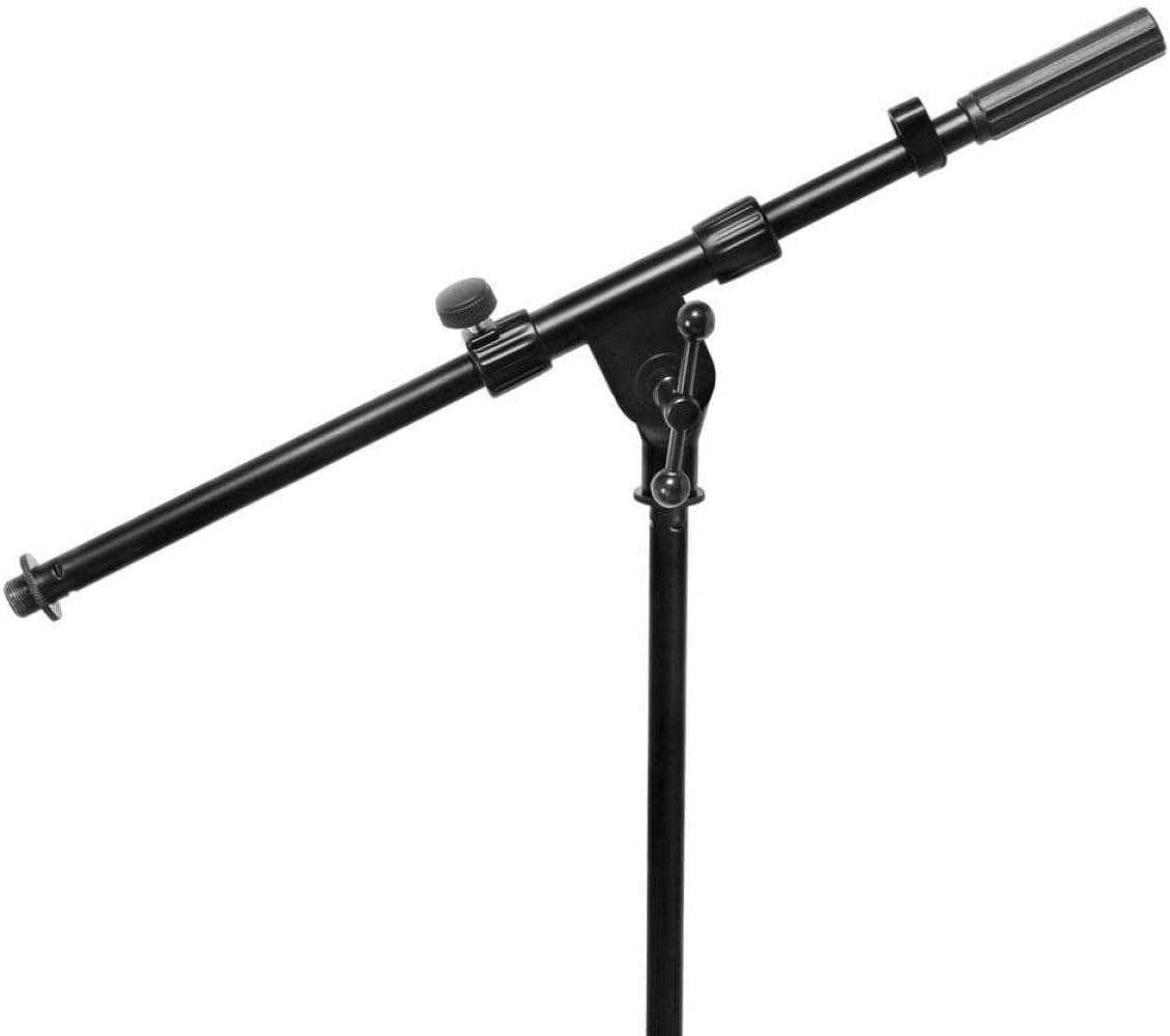 MS7411B Short Drum/ Tripod Microphone Stand with , Black