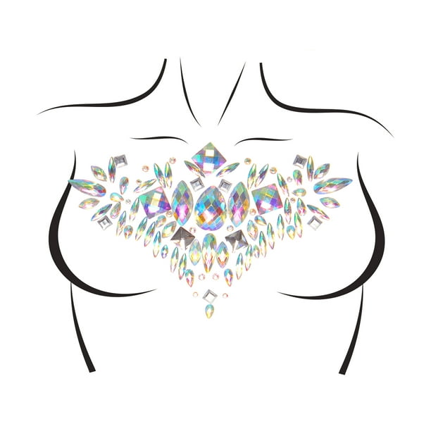 Aura adhesive body jewels Sticker
