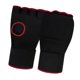 thumbnail image 2 of Vendas de gel para boxeo, protección para guantes interiores y manoplas, ajustables para adultos. Negro y rojo, 2 of 8