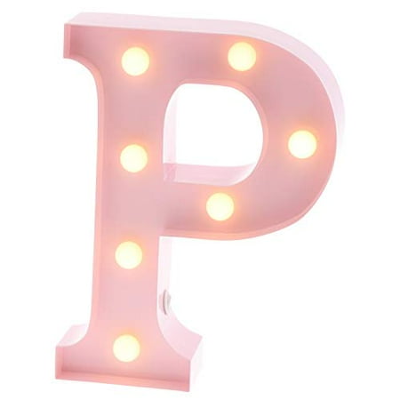 Barnyard Designs Metal Marquee Letter P Light Up Wall Initial Nursery Home And Event Decoration 9 Baby Pink Barnyard Designs Metal Marquee Letter P Light Up Wall Initial Nursery Home And Event Decoration 9 Baby Pink