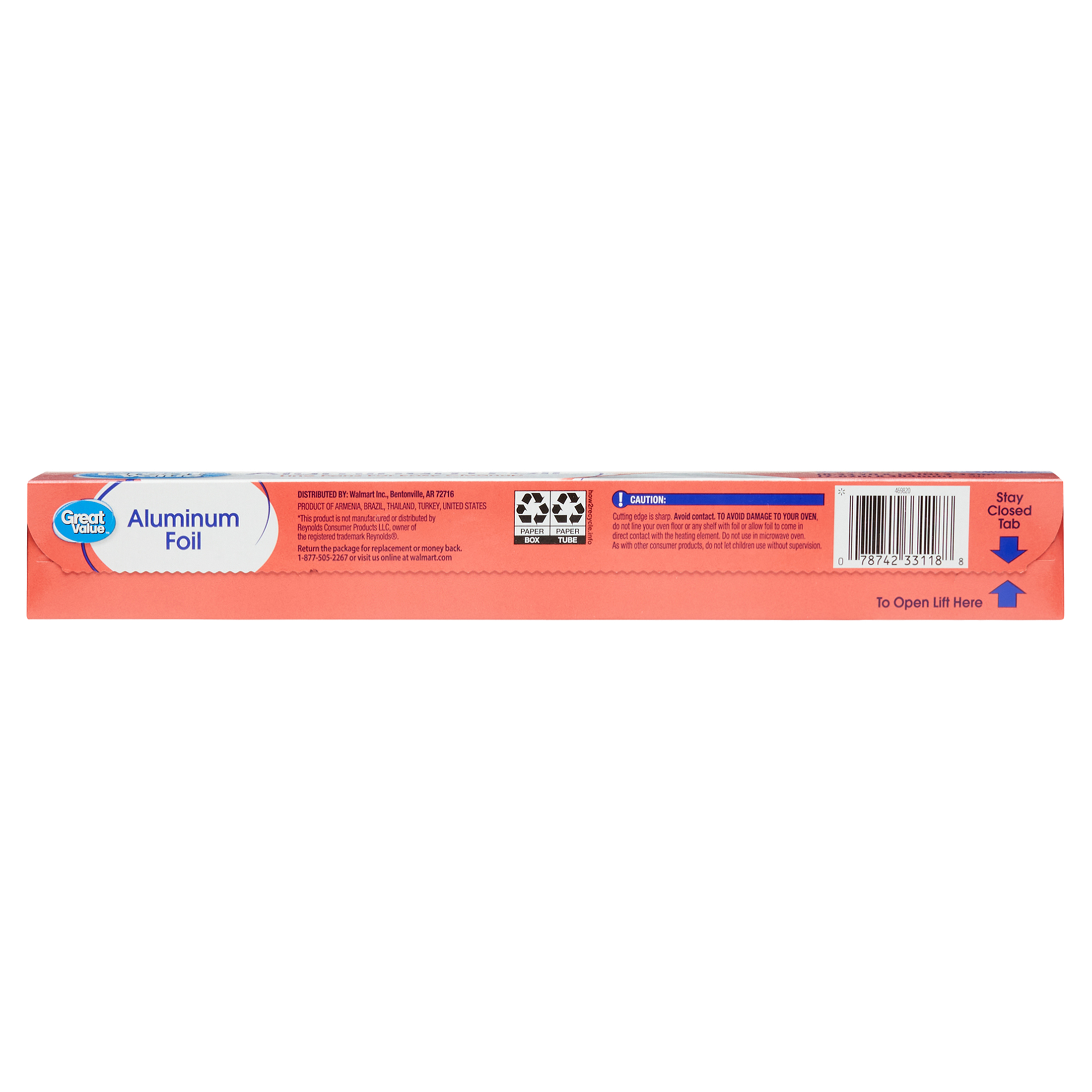 Great Value Aluminum Foil, 25 Sq Ft, 16 Pack photo 5