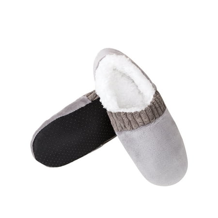 

Ritualay Men s Slipper Socks Fluffy Sherpa Lined Winter Warm Cozy Soft Indoor Slippers with Grippers