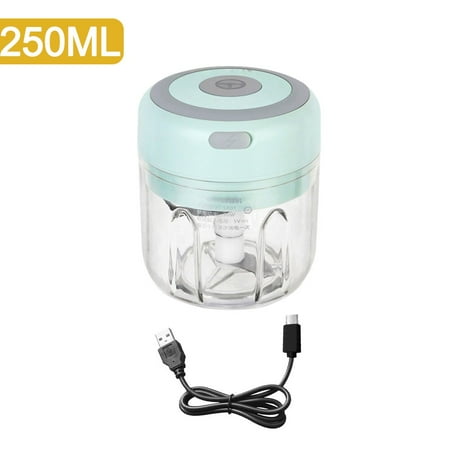 

Mini USB Wireless Electric Garlic Shooter Durable Press Mincer Vegetable Chili Meat Grinder Food Chopper Kitchen Tool 100/250ml