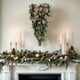 thumbnail image 5 of Simulation Bow Bells Wall Hanging Wreath Christmas Wall Hanging Decoration Door Hanging, 5 of 7