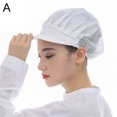 thumbnail image 1 of Unisex Dustproof Breathable Elastic Kitchen Chef Hat Cleaner Factory Work Cap, 1 of 11