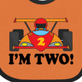 thumbnail image 4 of Inktastic Race Car 2nd Birthday Boys Racing Boys Baby Bib, 4 of 4