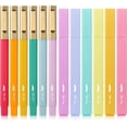 thumbnail image 1 of czcpp-- Aesthetic Highlighters and Pens, 12 Pack, Assorted Color No Bleed Bible Highlighters, Black Ink Pens, 1 of 4
