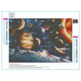thumbnail image 4 of Diamante pintura espacio ultraterrestre vista hecha a mano taladro completo hogar diy arte de la par Abanopi Pintura Diamante, 4 of 7