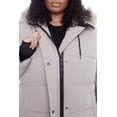 thumbnail image 5 of Alpine North, Aulavik Plus - Women's Vegan Down Recycled Mid-length Hooded Parka Coat (Plus Size) - Water Repellent, Windproof, Insulated Winter Jacket with Faux Fur, 5 of 7