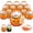20*Pumpkin, variant on Witch Cauldron Bags, Halloween Bags Plastic Goodie Bags, Pouch Sealing Treat Pouch with Handle Sealable, Resealable Plastic Goodie, for Scary Holiday Party Candy Gift Supplies Decoration