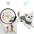 thumbnail image 2 of Traje de recuperación para gatos DOTON postoperatorio suave gris M, 2 of 5