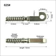 thumbnail image 3 of 100pcs 1.3mm 2.0mm Regular Eyeglasses Spring Insert Glasses Repairing Flex Temples Optical Frame Broken Replacement Part 625 168 No.168, 3 of 3