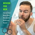 thumbnail image 3 of 2 pcs Small Scissors, Comfort-Grip Handles, Facial Hair Grooming Set,Eyebrow,Nose Hair Trimming Kit, 3 of 5