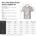 thumbnail image 3 of Salouo Bear And Polka Dot for Hawaiian Shirt for Men,Summer Beach Casual Short Sleeve Button Down Shirts Men's Regular-Fit Short-Sleeve Print Shirt -X-Large, 3 of 6