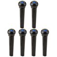 thumbnail image 1 of Acoustic Guitar Pins String Fixing Nail Outdoor Use Black Plastic Guitar Accessories 6Pcs, 1 of 4