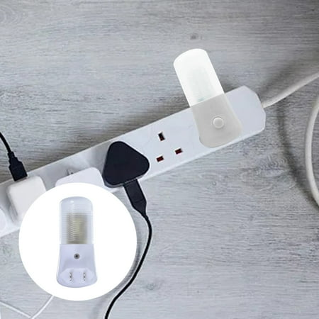 

CFS 3W Plug In Wall Manual On/Off LED Night Light Soft White