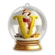 thumbnail image 2 of Adorno para Coche de Acrílico con 26 Letras de Cristal Amarillo, Colgante para Árbol de Navidad, Decoración Del Hogar, 2 of 3