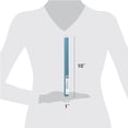 thumbnail image 5 of Mainstays Paraffin Wax 10" Ribbed Taper Candle, Unscented, Blue, 5 of 6