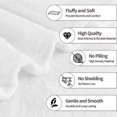thumbnail image 3 of Plaid Wool Blanket 3D Printing Letter to My Daughter 150x200cm Flannel Plush Bed Blanket Warm Bedspread Soft and Comfortable Sofa Cover, Camping, Trav, 3 of 5