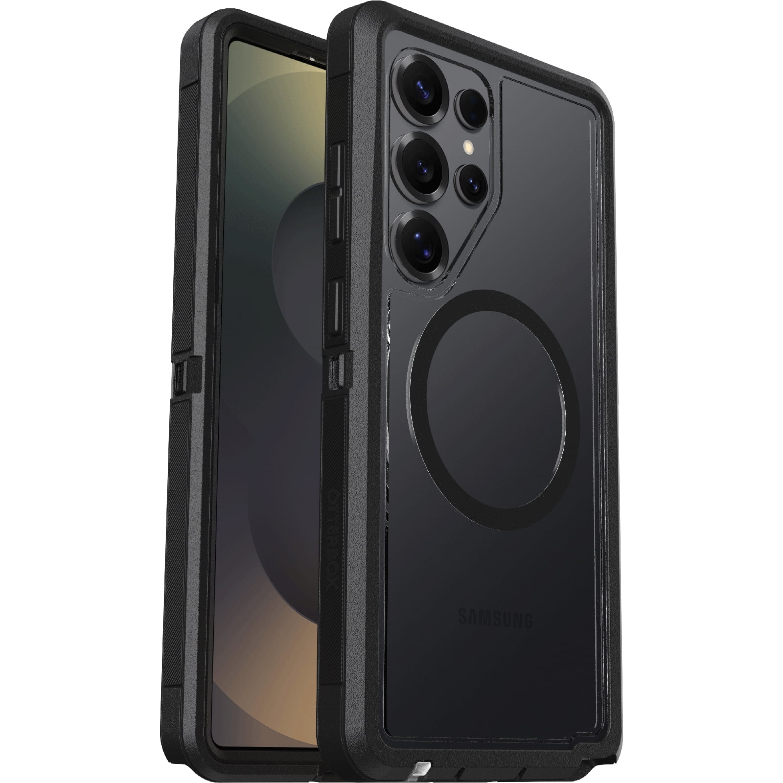 OtterBox Defender Series Pro XT Case with Magnets for Samsung Samsung Galaxy S25 Ultra- Dark Side