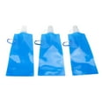 thumbnail image 5 of Portable Foldable Water Bag, 480ml 3pcs PE Folding Drinking Water Bottle Ultralight  For Camping For Hiking For Jogging, 5 of 8