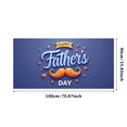 thumbnail image 3 of Colorful Design Happy Father's Day Decorative Banner with Mustache and Hearts for Holiday Celebration Indoor Decoration Photo Shoot, 3 of 8