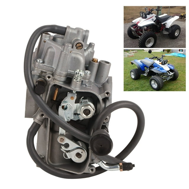 Carburetor,Aluminum Carburetor ATV Accessory With Oil Filter Replacement For WARRIOR 350 YFM350 1999-2004