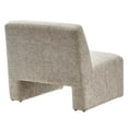 thumbnail image 2 of Modway Amita Chenille Upholstered Accent Chair, Khaki, 2 of 9