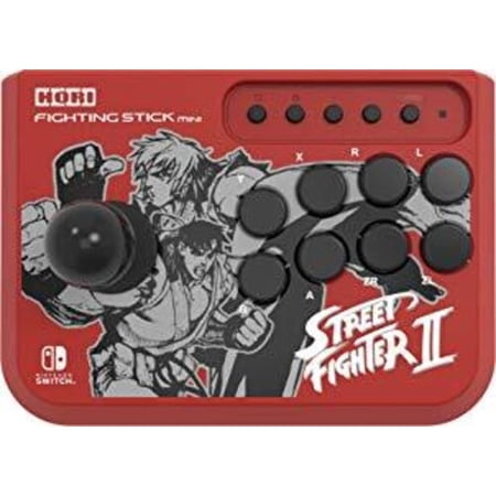 HORI Fighting Stick Mini - Street Fighter II Ryu & Ken Edition forNintendo