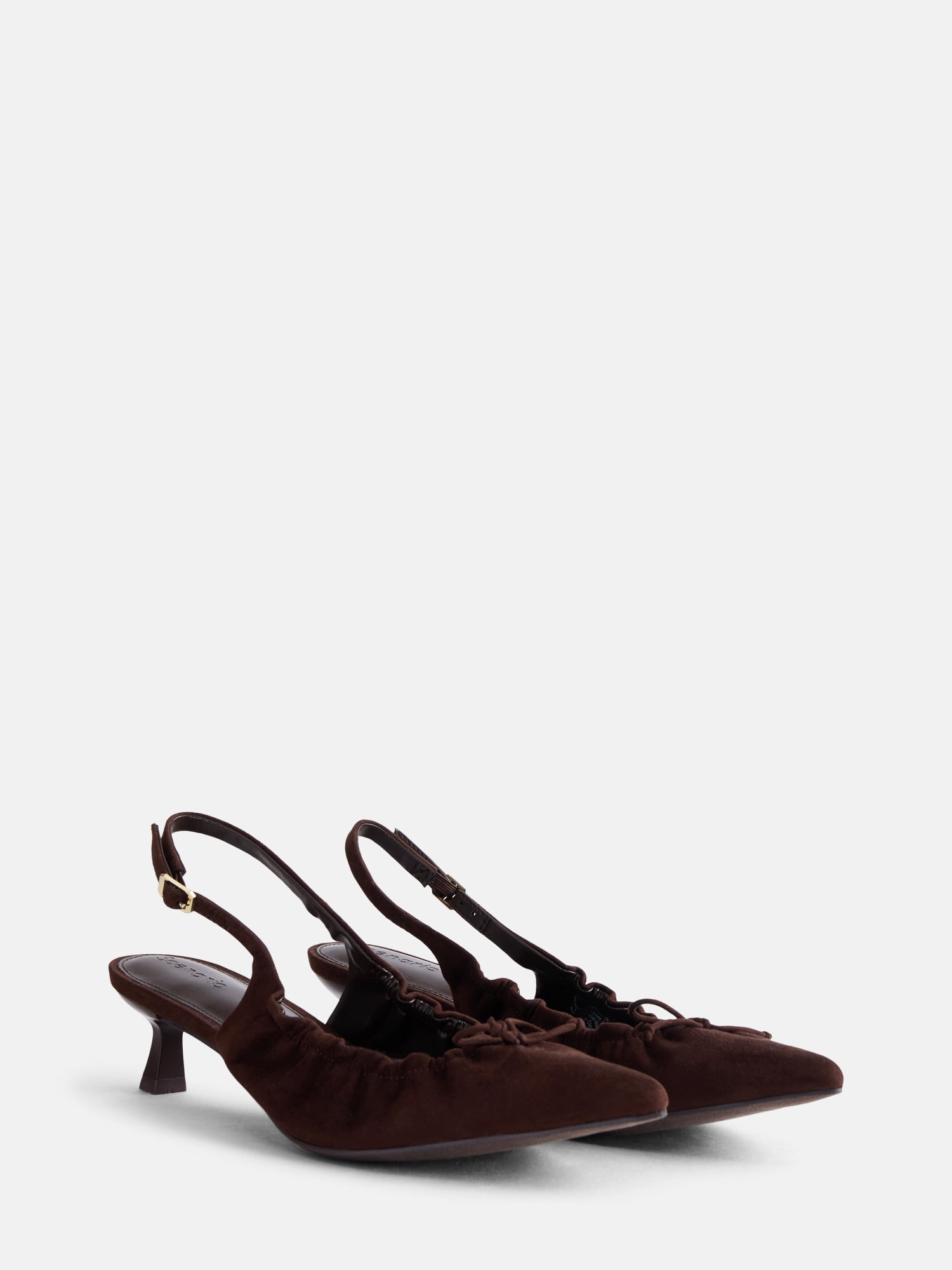 Scenario Women's Scrunch Slingback Heels