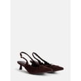 thumbnail image 2 of Scenario Women's Scrunch Slingback Heels, 2 of 6