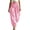 Pinks-pants, variant on Aezemi Womens Ruffle Elastic Waist Trousers Fashion Comfy Pull on Summer Joggers Summer Walking Daily Casual Spring Pants with Pockets S