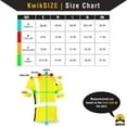 thumbnail image 6 of KwikSafety (Charlotte, NC) OPERATOR Short Sleeve Safety Shirt (w/ POCKET & Solid Reflective Tape) Class 2 ANSI OSHA High Visibility Construction Security Hi Viz Clothing Workwear Men | Yellow Large, 6 of 7