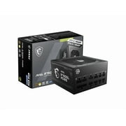 MSI MAG A750GL PCIE 5.1 & ATX 3.1 Gaming Power Supply - Full Modular - 80 Plus Gold Certified 750W - Compact Size - ATX PSU -