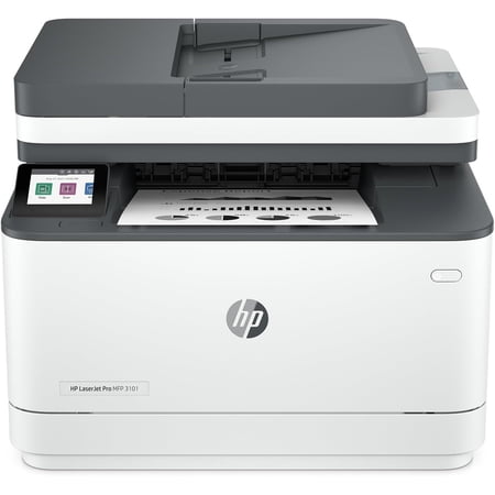LaserJet Pro MFP 3101sdw Wireless All-in-One Laser Printer, Office Duplex, Best-for-Small Teams (9D2X4F)