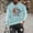 Light Blue, variant on Tawop Mens Tshirt Crew Neck Long Sleeve Graphic Casual Army Green L