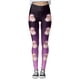 thumbnail image 4 of WILLBEST Leggings de Yoga de Cintura Alta para Mujer, Suaves, Elásticos, con Estampado Navideño, con Bloques de Color, Cómodos para Fitness Y Correr (2792) Extra Grande, 4 of 4