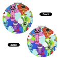 thumbnail image 2 of Zufioo Smiling Critters for Portable Pocket Makeup Mirror, Foldable Handheld Magnifying Beauty Mirror Suitable for Wallet Handbag for Women-Round Shape, 2 of 9