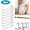 Multicolor_Hot#6662, variant on Clothes Hanger Organizer Hooks 10 Pack, Space Saving Cascading Closet Hangers, Heavy Duty ABS Plastic Hanger Extenders for Small Closets (Holds 5 Hangers, 5.5 lb Each)