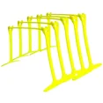thumbnail image 4 of Vallas de entrenamiento de fútbol plegables, ayudas para el entrenamiento de velocidad y agilidad, herramienta para deportes de fútbol plegable y ajustable en altura para exteriores, 4 of 5