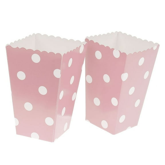 HINTRMENT Paper Popcorn Containers For Party 12Pcs Small Snack Box 4.5*2.8*2Inch