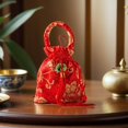 thumbnail image 1 of CUJM Drawstring Cloth Drawstring Bags Gift Bag Jewelry Wedding Bag Can Pouch, 1 of 1
