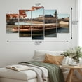 thumbnail image 4 of Designart "Copenhagen Denmark s Picturesque Canal City III" Cityscapes Metal Wall Décor Set, 4 of 5