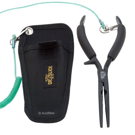 Dr. Slick Barracuda Pliers Straight Jaw for Fly Fishing (Best Fly Fishing Pliers)