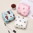 thumbnail image 2 of 4PCS Mini Makeup Bag,Cute Pocket Cosmetic Bag,Portable Small Make Up Bags for Women,Travel Cosmetic Bag Small Makeup Pouch,Mini storage bag for Sanitary pad,coin,lipstick,jewelry, 2 of 8