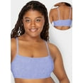 thumbnail image 2 of Fruit of the Loom Women's Spaghetti Strap Cotton Sports Bra - All-Day Comfort & Easy Movement - Value Packs, 2 of 4