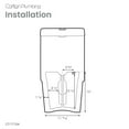 thumbnail image 5 of Fulton One-Piece Elongated Toilet Dual-Flush 1.1/1.6 gpf, 5 of 6