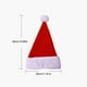 thumbnail image 4 of Ounissouiy Sombrero de Navidad Adultos tradicionales Niños Suministros para fiestas Disfraz Prop Festival Sombreros de Papá Noel Celebración Kits de decoración para fiestas, 4 of 6