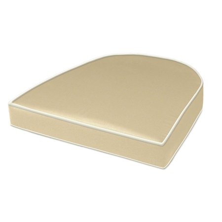Cushion Source 18 X 16 In Solid Rounded Back Sunbrella Chair
