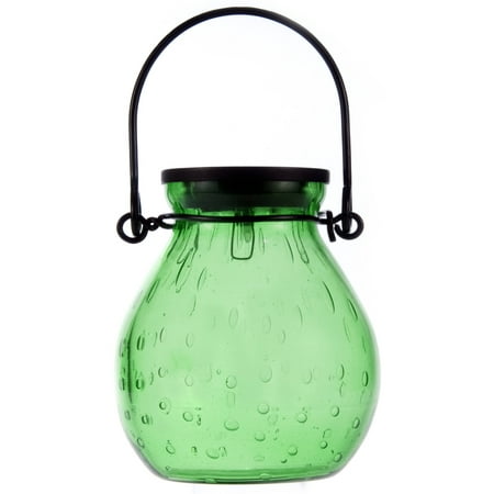 UPC 035286306782 product image for Solar Bubble Lantern, Emerald | upcitemdb.com